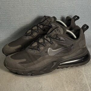 Nike Air Max 270 React 'Black Oil Grey' Shoes CI3866-003 Men’s Size 10